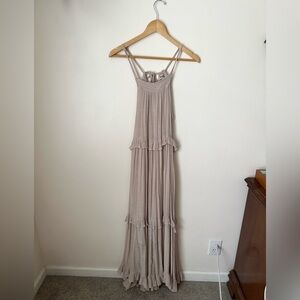 Beige Maxi Dress